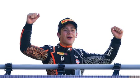 Franco Colapinto en Monza de la Fórmula 3. Foto: @FIAFormula3.