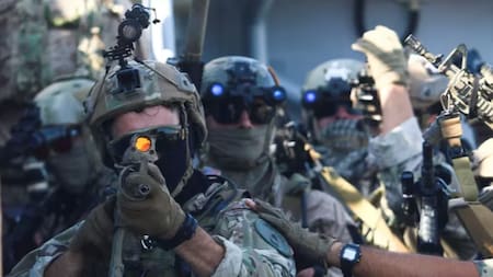 Entrenamiento de los Navy SEALs. Foto: REUTERS.