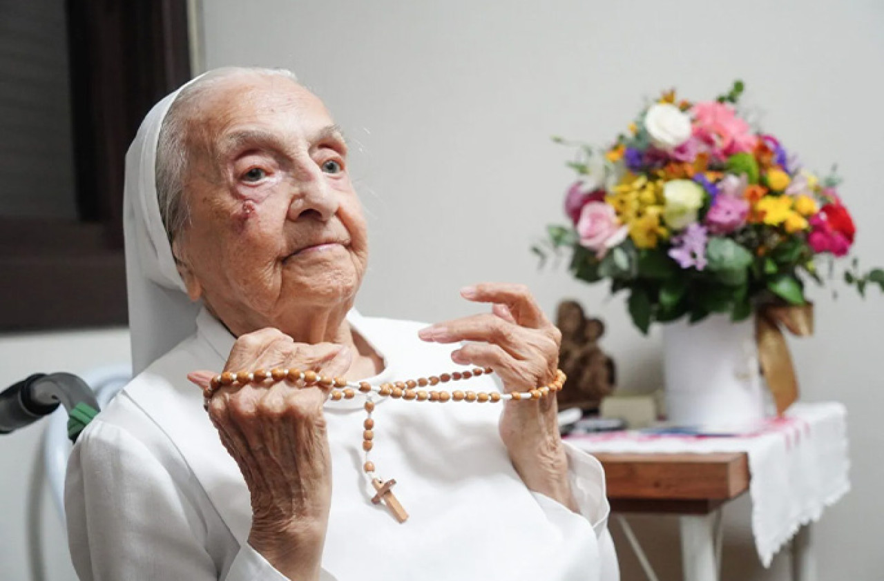 Inah Canabarro Lucas, la persona más longeva del mundo, falleció a la edad de 116 años. Foto: X / Guinness World Records.