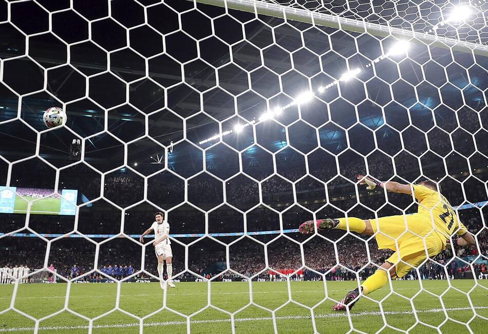 Italia vs. Inglaterra, Eurocopa, Reuters