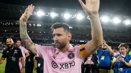 Lionel Messi en el Inter Miami. Foto: REUTERS.