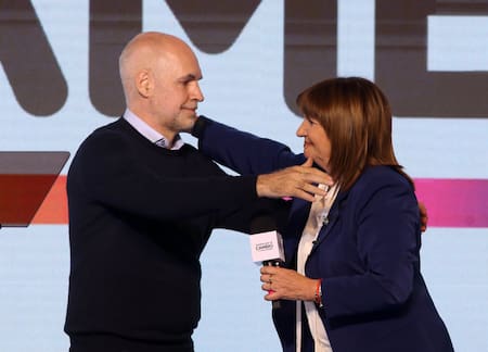 Horacio Rodríguez Larreta y Patricia Bullrich. Foto: NA.