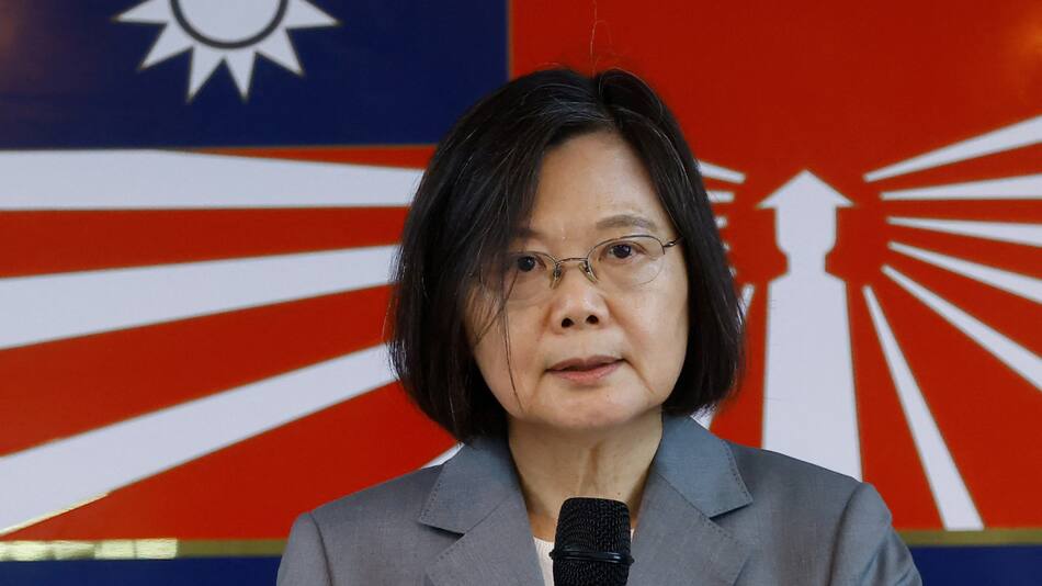 Tsai Ing-Wen, Taiwán. Foto: Reuters