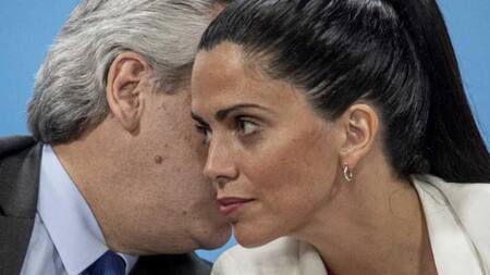 Alberto Fernández y Luana Volnovich, Gobierno, PAMI, NA