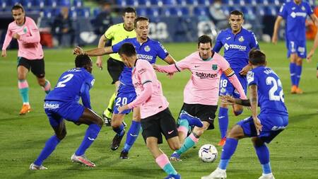 Lionel Messi, Barcelona vs. Getafe, Reuters