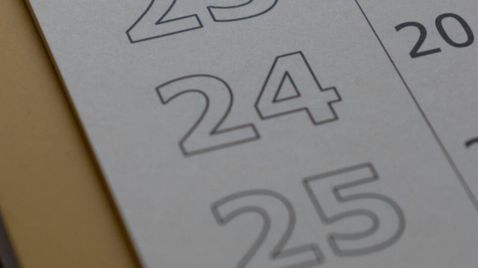 Calendario. Foto: Unsplash