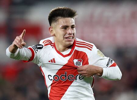 Claudio Echeverri, River. Foto: NA