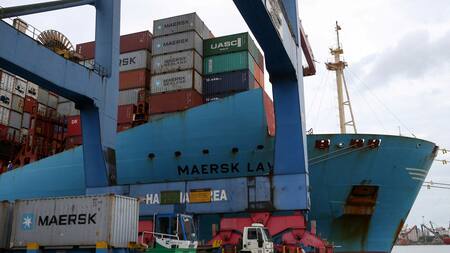 Conteiners en Puerto de Santos, Brazil. Reuters