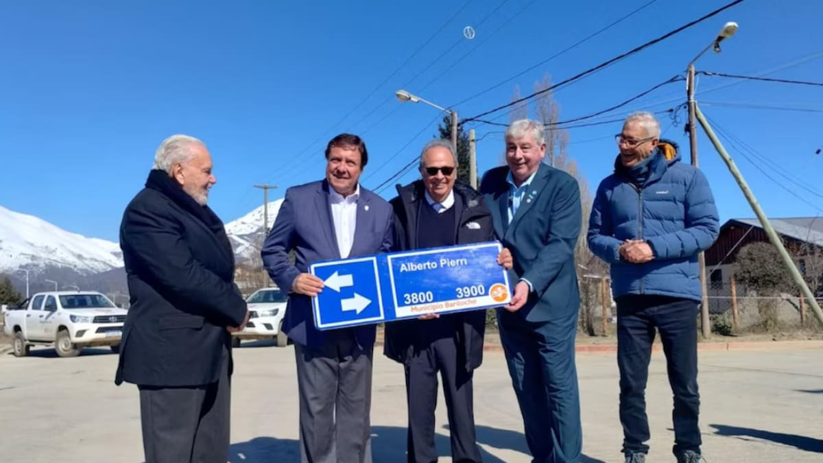 Homenaje a Alberto Pierri en Río Negro.