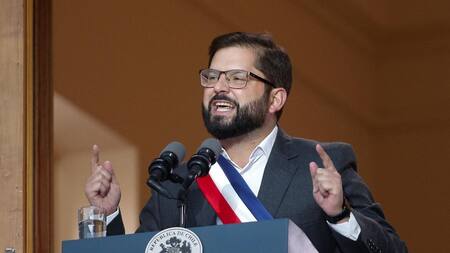 Gabriel Boric, presidente de Chile. Foto: REUTERS