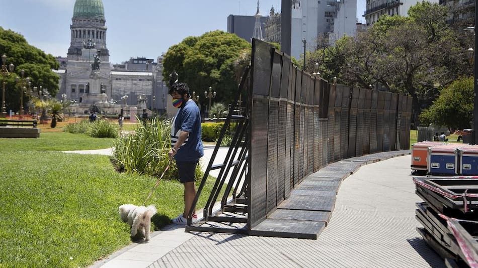 Operativo de seguridad en el Congreso, NA
