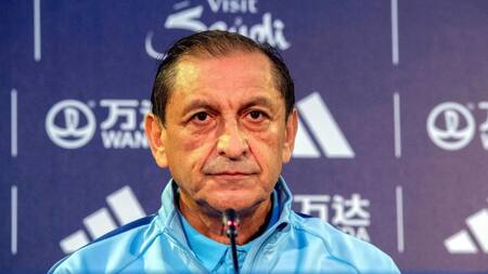 Ramón Díaz, director técnico. Foto: NA