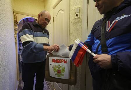 Elecciones presidenciales en Rusia. Foto: Reuters.