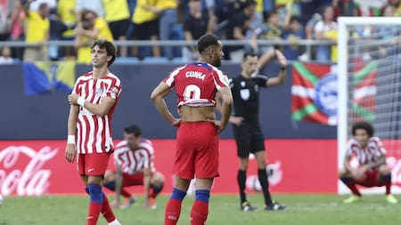 Atlético de Madrid vs Cádiz. Foto: EFE