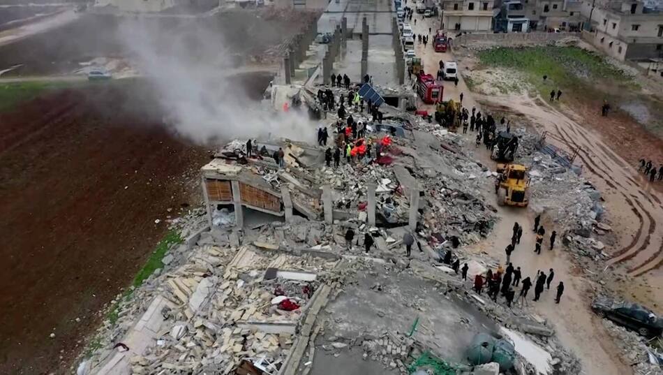 Terremoto en Turquía y Siria 6. Foto: Reuters.