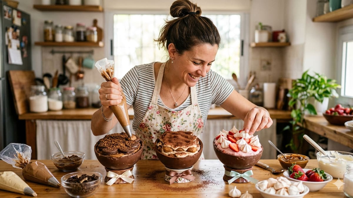 Prepará tus Huevos de Pascua con los rellenos más ricos y fáciles de hacer en casa.