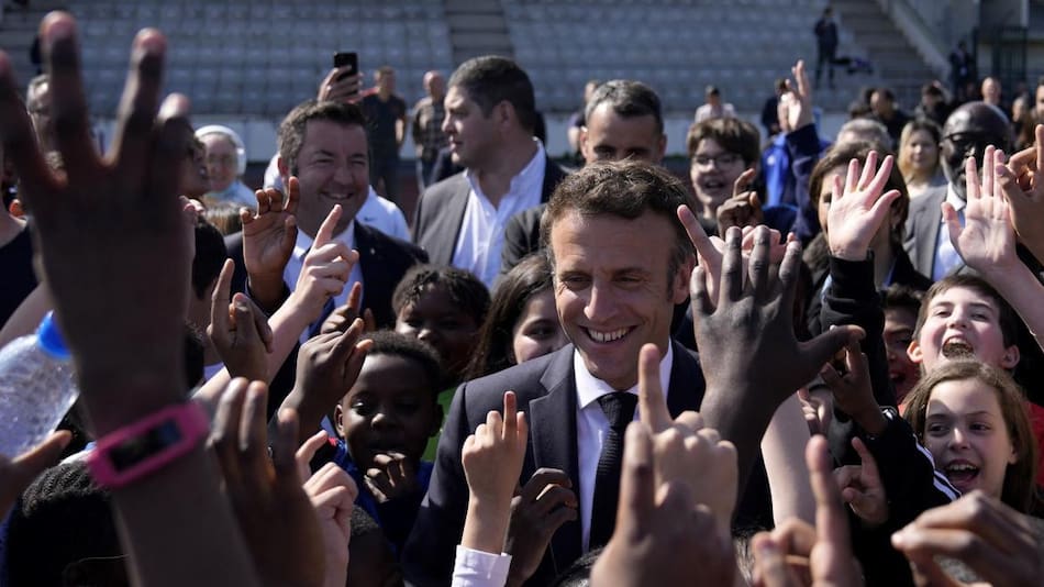 Emmanuel Macron, presidente de Francia, foto AFP