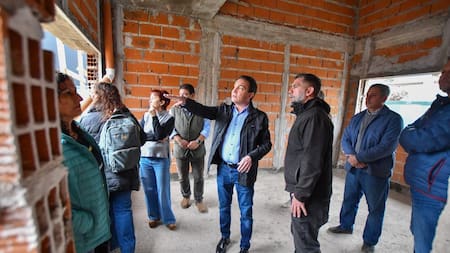 Andrés Watson monitoreó la construcción del Centro Comunitario de Salud Mental.