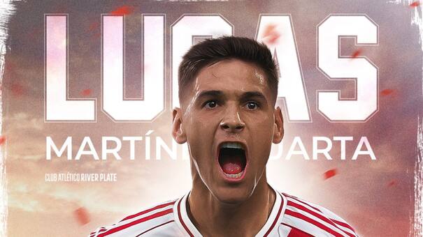 "En tu casa": River hizo oficial el regreso de Lucas Martínez Quarta con un emotivo posteo