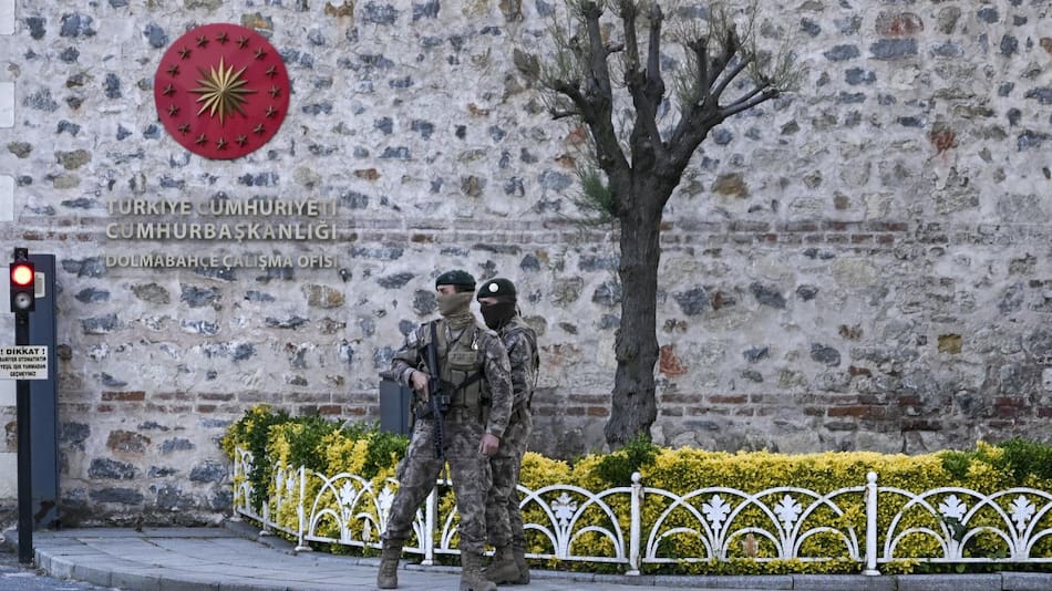 Oficina del presidente de Turquía en Estambul. Foto: REUTERS.