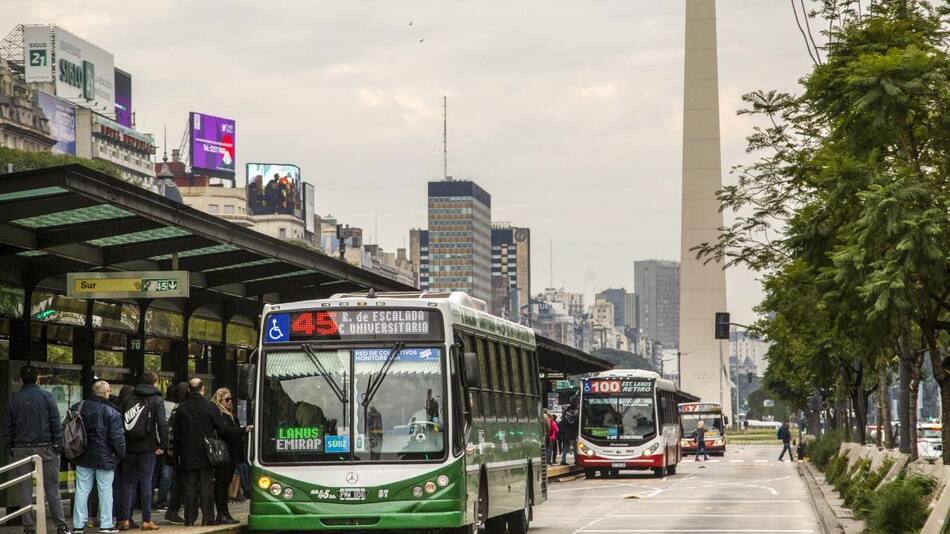 Transporte público, colectivo, NA