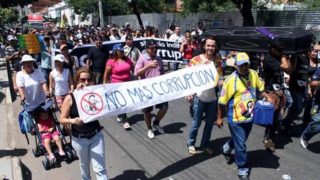 Protestas por corrupción en Colombia