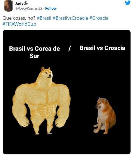 Meme 2; Brasil-Croacia. Foto: Twitter.