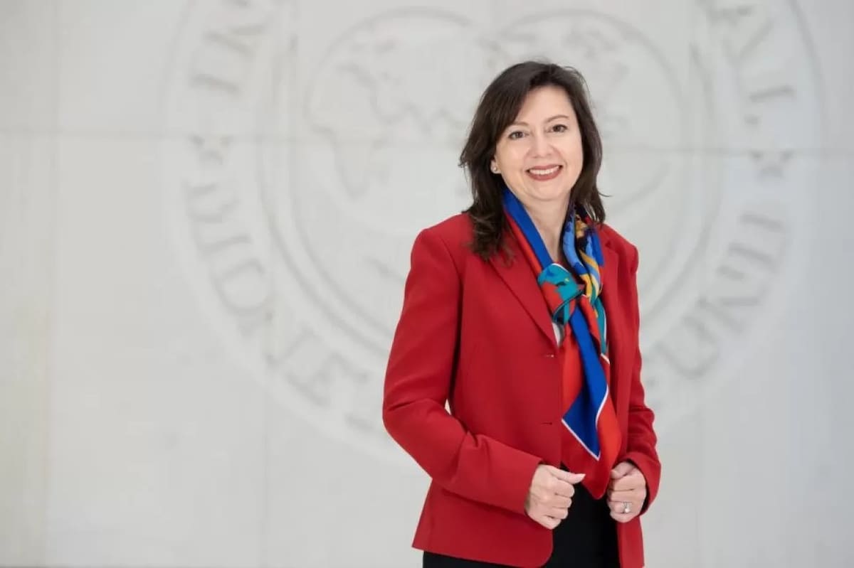 Julie Kozack, vocera del FMI.