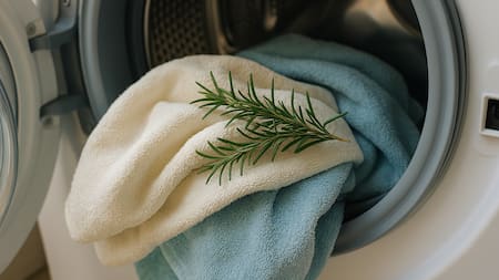 Poner hojas de romero en el lavarropas: el truco casero que transforma tu lavado