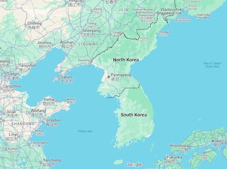 Corea del Norte y Corea del Sur.