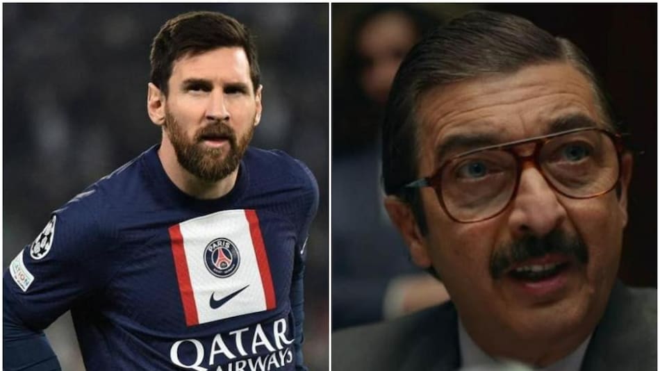 Lionel Messi y Ricardo Darín en la película. Fotos: archivo.