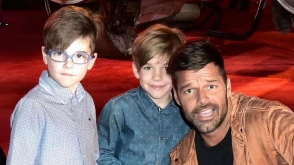 Mirá como Ricky Martin explicó a sus hijos por qué tienen dos papás