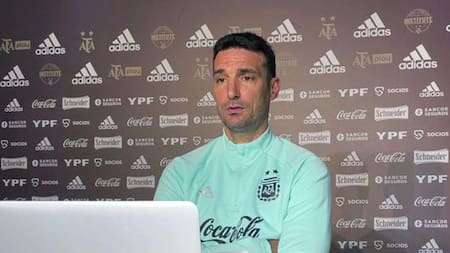 Lionel Scaloni, DT de la Selección Argentina, fútbol, conferencia