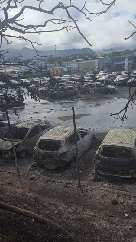 Caos en Nueva Caledonia tras jornadas de protestas. Foto: Reuters.