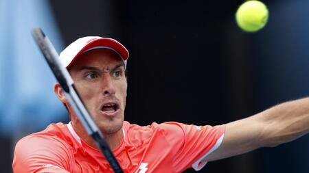 Leonardo Mayer en el Abierto de Australia (Reuters)