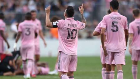 Lionel Messi con el Inter Miami. Foto: NA.