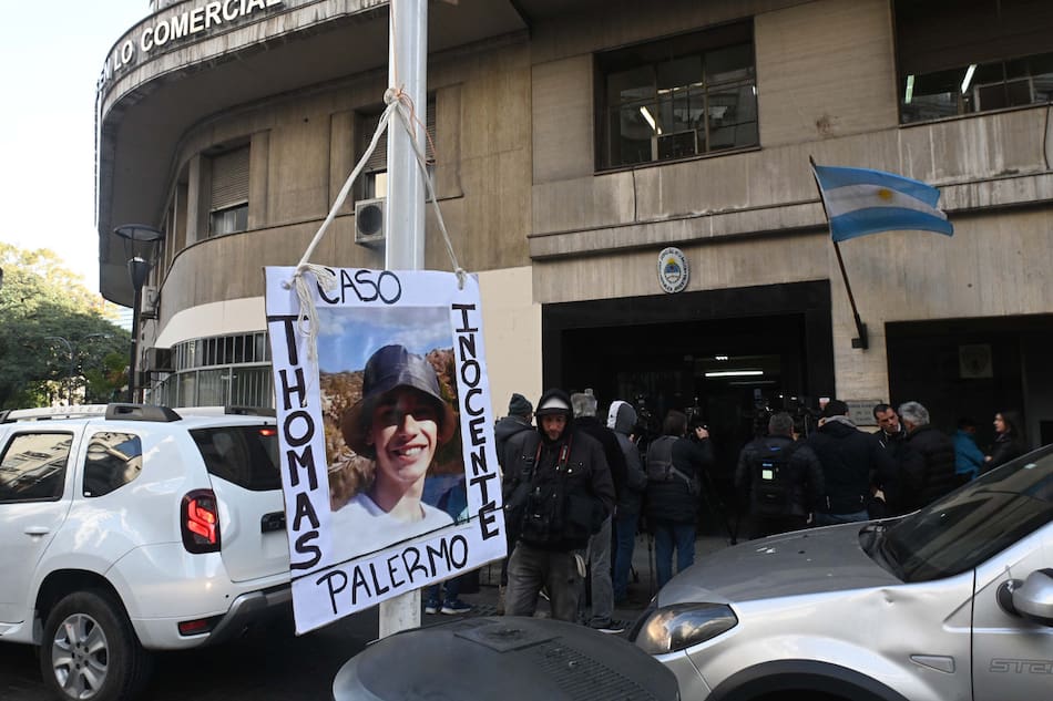 Thomas Fabián Domínguez, uno de los seis imputados en la causa de la violación grupal en Palermo. Foto: Télam.