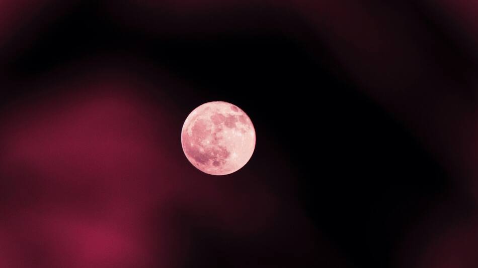 Luna de Fresa. Foto: Unsplash.