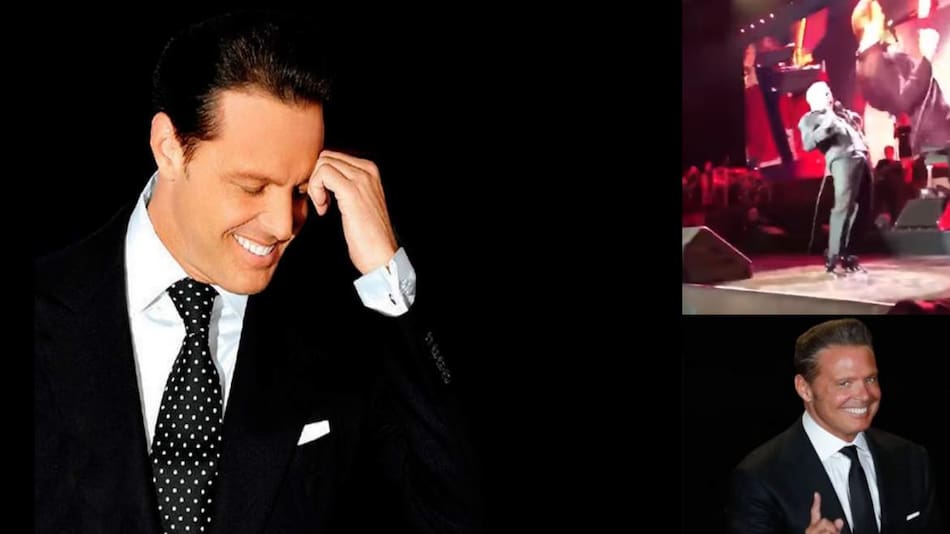 Luis Miguel erección en pleno show
