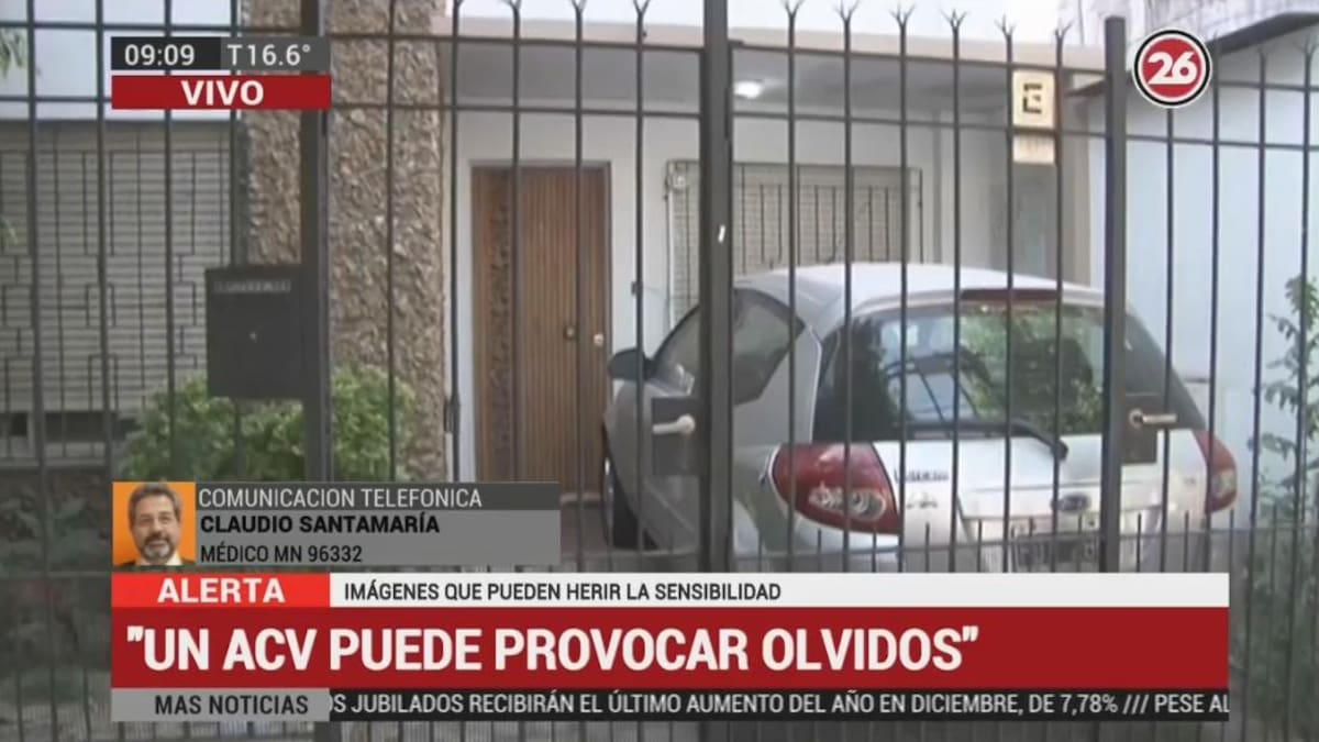Claudio Santamaría sobre beba que murió por asfixia en auto: "Un ACV puede provocar olvidos"