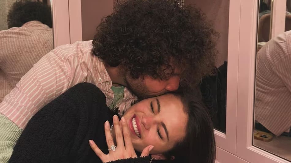 Benny Blanco y Selena Gómez. Fuente: Instagram