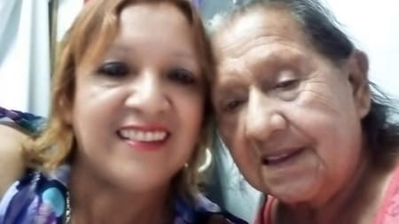 Luzmilda Gauto y su madre Aida Oviedo, asesinadas en Caseros, foto NA