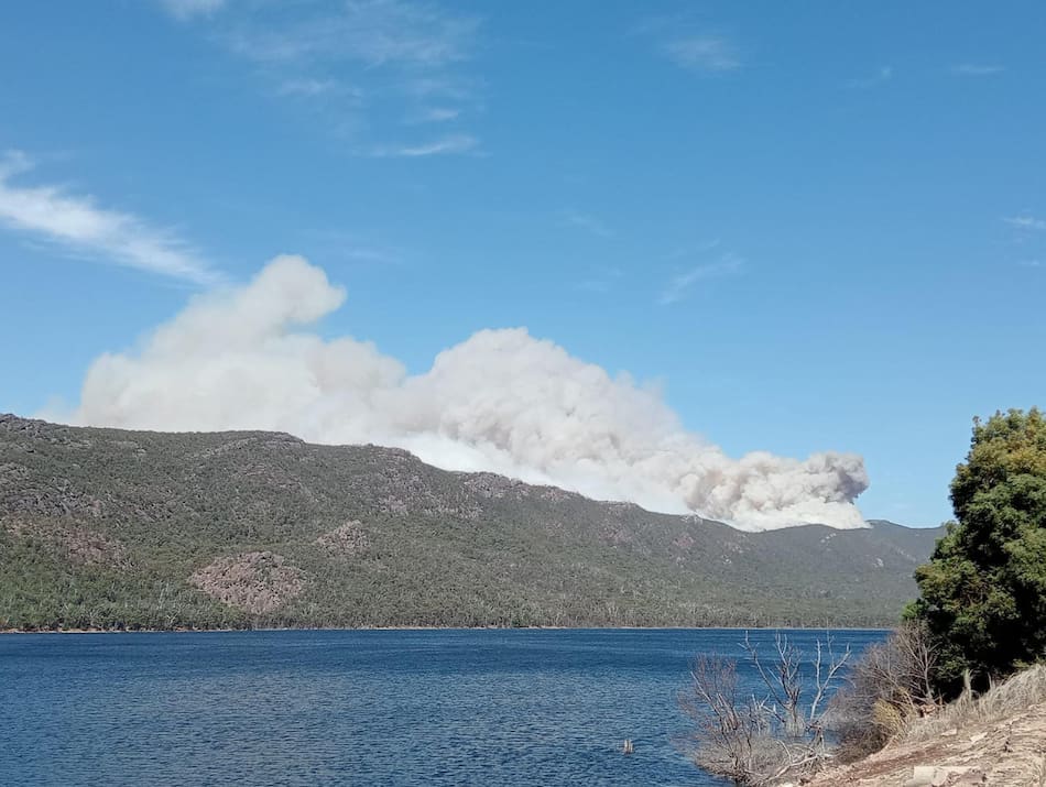 Incendios forestales en Australia. Foto: EFE.