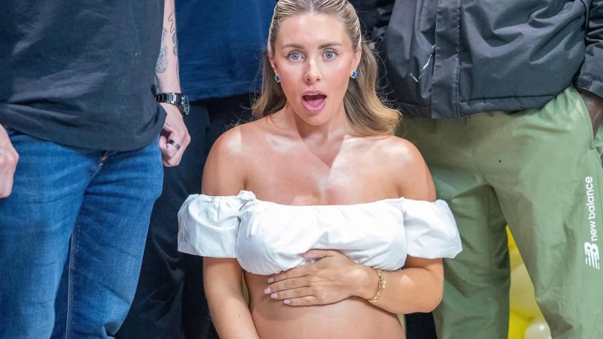 Bonnie Blue realizó un baby shower sexual con 112 hombres y provocó una lluvia de críticas.
