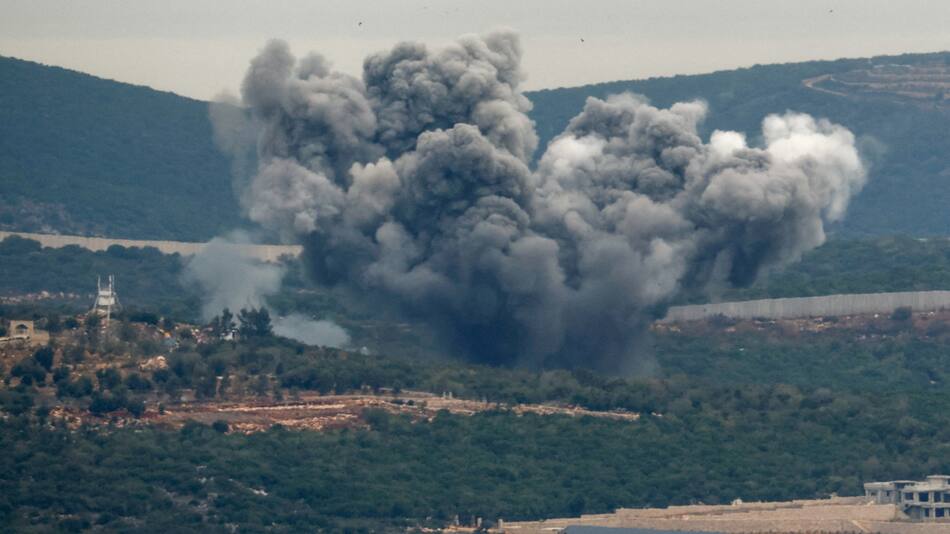 Explosiones en El Líbano. Foto: Reuters.