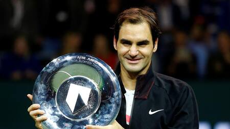 Roger Federer en Róterdam (Reuters)