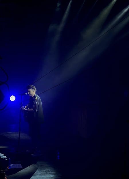 Chano Charpentier en La Plata. foto Twitter @marttthy.