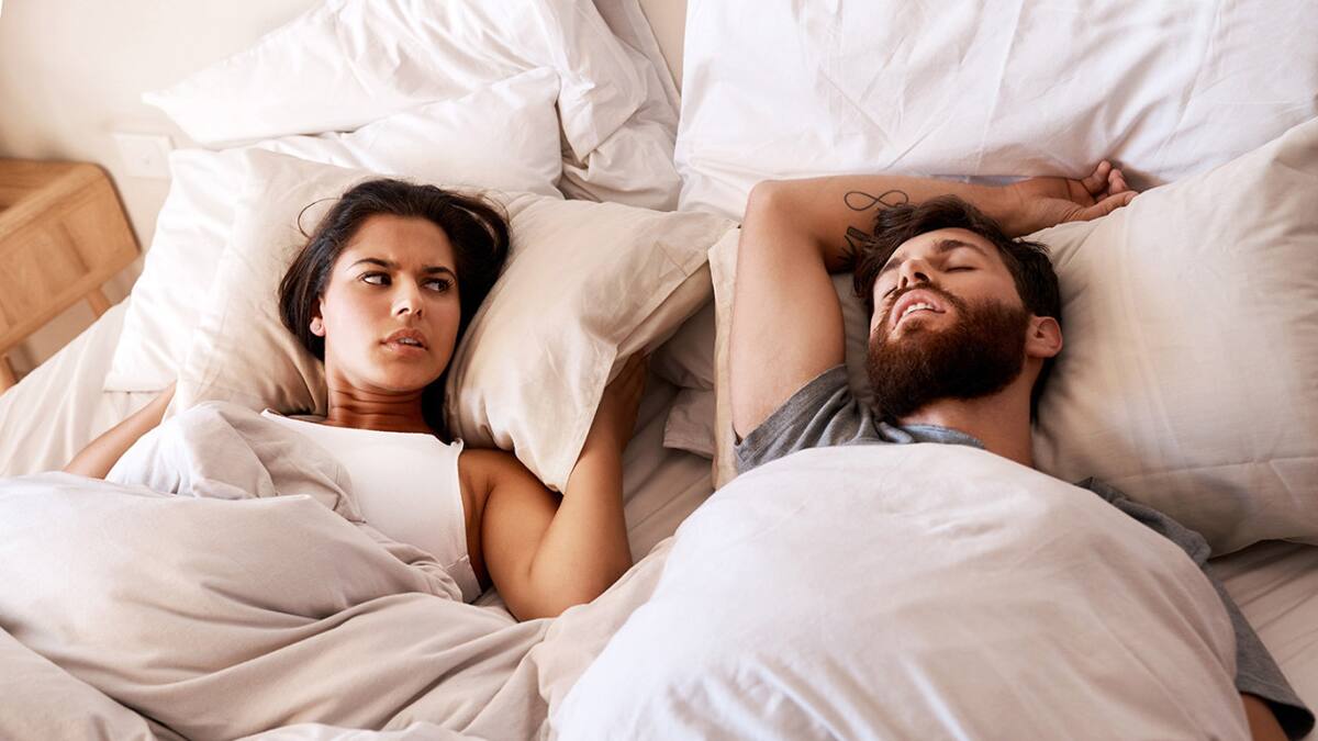 Dormir, descanso, pareja. Foto: X