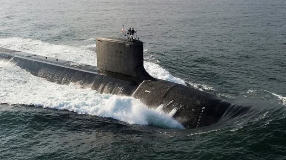 Submarino balístico de los Estados Unidos. Foto: Reuters.