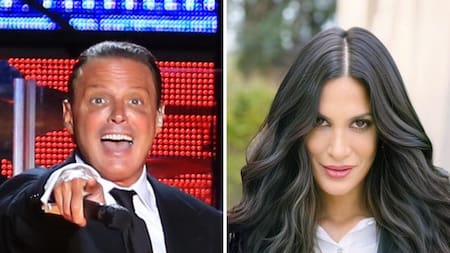 Luis Miguel y Silvina Escudero. Foto: NA - Instagram @escuderosilvina.